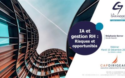 Matinale CAP DIRIGEANT : IA et Gestion RH, risques et opportunités